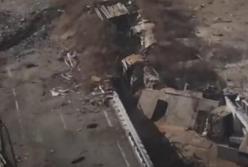 Опубликована видеоподборка, снятая дронами в ООС (видео)