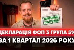 Подання декларації ФОП 3 групи за І квартал 2026 року: покрокова інструкція