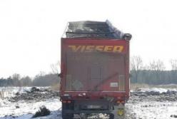 Жители Киева сортируют мусор в своем дворе. На заработанные деньги облагораживают территорию