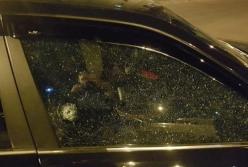 В Киеве произошел дорожный конфликт со стрельбой (видео)