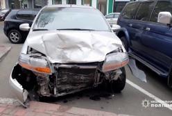 В Одессе женщина устроила ДТП на угнанном такси