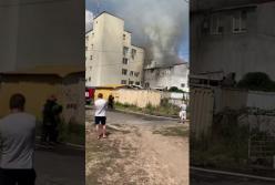 В Черноморске вспыхнул детский развлекательный центр (видео)