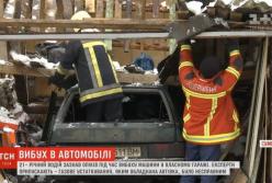 В Сумах взорвался автомобиль с водителем в салоне (видео)
