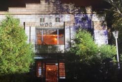 В Киеве горело заброшенное здание (видео)