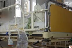 Пациент в больнице избил медиков и выбросился с 4-го этажа (видео)