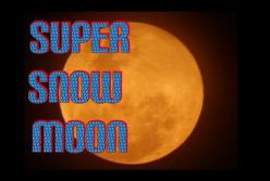 Суперлуние: впечатляющее видео уникального астрономического явления