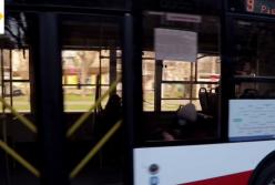 В Одессе блокируют трамваи и угрожают водителям (видео)