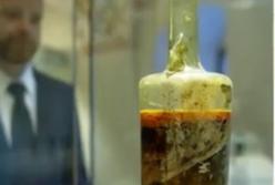 Открытие самой старой бутылки вина в мире (видео)