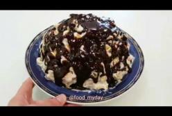 Торт без выпечки: новый и быстрый видео-рецепт