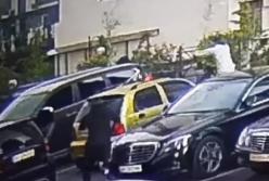 Покушение на гражданина Черногории в Киеве: в сети появилось видео