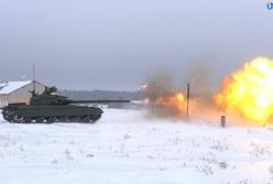 Яркое видео с модернизированным танком Т-64 (видео)