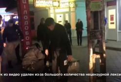 Стрельба валютчиков в центре Бердянска: кадры с места ЧП (видео)