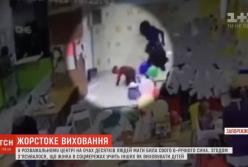 В Запорожье мать-блогерша побила 6-летнего сына на глазах у посетителей ТРЦ (видео)