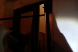 На Днепропетровщине  рухнул лифт в многоэтажке (видео)