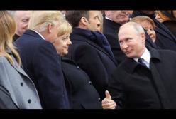 Путин показал большой палец, а Трамп похлопал его по плечу (видео)