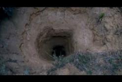 В Запорожской области обнаружили загадочный тоннель (видео)