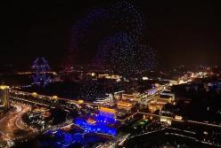 Самое массовое шоу дронов попало в книгу рекордов Гиннесса: насладитесь красотой (видео)