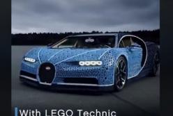 Это поражает: действующий полноразмерный автомобиль, собранный из Lego (видео)