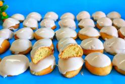 Домашние коржики на кефире из детства с сахарной глазурью (видео)