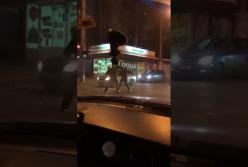 В Одессе водитель маршрутки и пассажир устроили драку (видео)