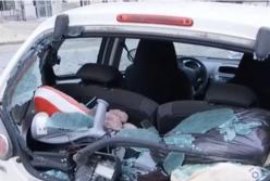 Новые подробности причины ДТП с фурой напротив Администрации президента (видео)