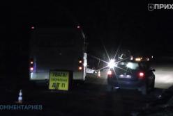 В Никополе произошло смертельное ДТП с участием автобуса (видео)