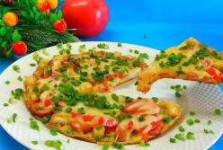 Ленивая пицца без теста на сковородке! Отличный завтрак, обед или ужин (видео)