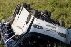 Автобус с украинцами разбился на дороге в Венгрии (видео)