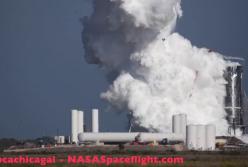 Космический корабль Маска разорвало на испытаниях (видео)