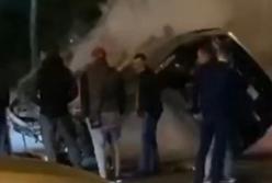 В Днепре произошла авария с участием трех авто (видео)