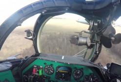 Украинская авиация отработала удары по наземным целям: захватывающие съемки (видео)