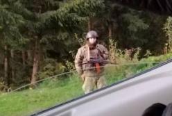 В Буковеле замечены "зеленые человечкки" (видео)