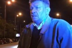 В Киеве полицейские поймали пьяного водителя (видео)