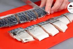 Так можно готовить любую рыбу! Вкусная скумбрия с овощами (видео)