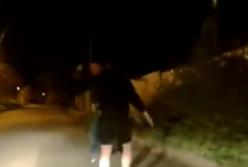 В Харькове прохожий помог копам задержать пьяного водителя (видео)