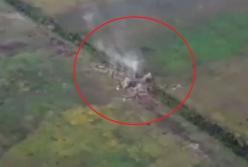 В щепки: опубликовано видео ответного удара ВСУ по позиции оккупантов (видео)