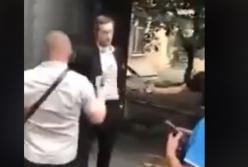 «Евробляхеры» поймали сына Порошенко (видео)