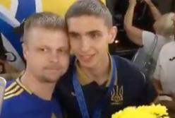 Украина - чемпион: как встречали юношескую сборную по футболу на родине (видео)