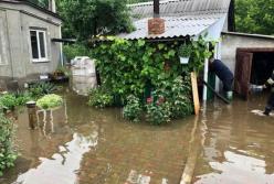 В Днепре из-за непогоды затопило 90 домов (видео)