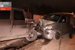 В Киеве пьяный водитель устроил масштабное ДТП (видео)