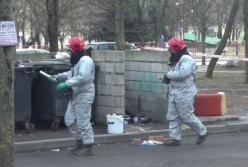 В Минске нашли ведро радиоактивного урана в мусорнике (видео)