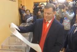 Ляшко жестко нарушил закон во время голосования: как проголосовали кандидаты в президенты и топ-чиновники? (видео)