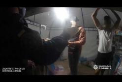 В Затоке произошла драка и жесткое задержание (видео)