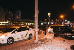 В Киеве произошла погоня со стрельбой, пострадали двое полицейских (видео)