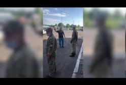 На границе с Венгрией задержали агрессивных "евробляхеров" (видео)