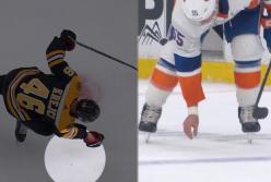 Хоккеисту НХЛ в жестком столкновении выбили зуб (видео)