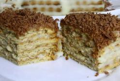 Вкуснейший торт без выпечки из самых простых продуктов (видео)