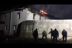На Сумщине горел женский монастырь (видео)