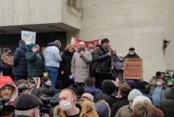 В центре Киева проходит акция тарифного протеста (видео)