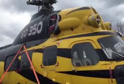 В Украину из Польши пытались провезти вертолет МИ-2 (видео)